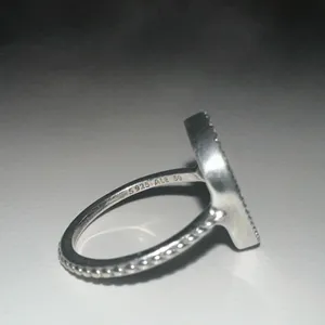 Pandora Teardrop Silhouette Clear Ring thumbnail 5