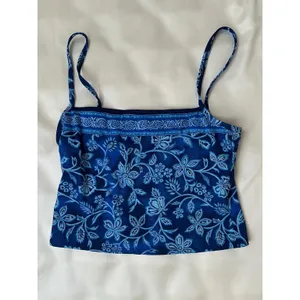 Blue Floral‎ Tankini Top thumbnail 6