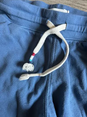 Sol Angeles Blue Jogger Sweatpants with White Stripe Detail thumbnail 3