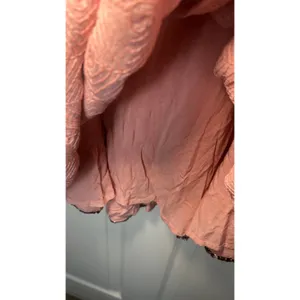 Anthropologie Sequin Midi Skirt‎ 4 Pink Rose Gold Metallic Party Holiday New thumbnail 4