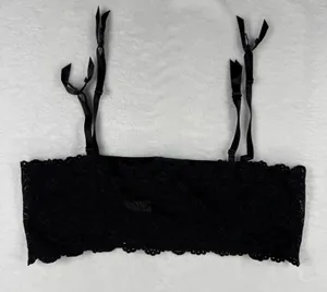 Cacique Black Lace Garter‎ Belt Corset Style Size 18/20 thumbnail 1