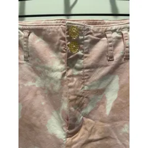 Anthropologie Maeve Pink Tie Dye Straight Leg Pants Women's Trouser 6 Small thumbnail 3