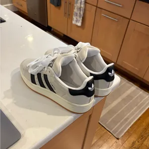 Adidas Campus 00s Shoes White with Black Stripes thumbnail 2