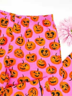 BedHead PJs Jolly Jack-O-Lantern Long Sleeve Classic Stretch Jersey Pajama Set thumbnail 13