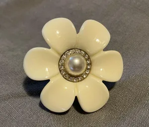 Daisy Cocktail Ring White thumbnail 2