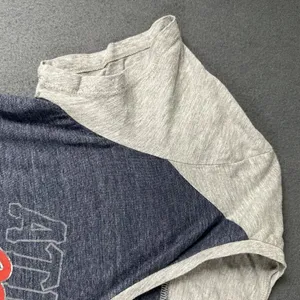Majestic Atlanta Braves Shirt Womens‎ XL Blue Gray MLB Baseball Tee Short Sleeve Genuine thumbnail 6