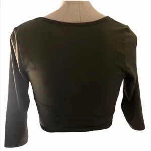 ✨ Gymshark Ballet Crop Sz Small Top In Khaki✨ thumbnail 9