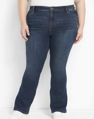 Lane Bryant Mid Rise Signature Boot Magic Waistband Jeans •28 thumbnail 1
