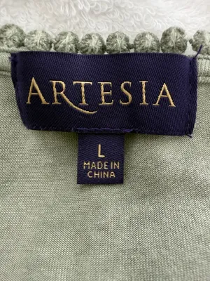 Artesia Sleeveless Tiered Boho Tank Top with Lace Detail-L thumbnail 2