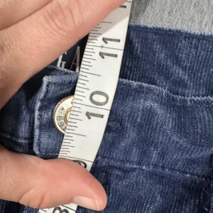 Gap Cutoff Corduroy Shorts Womens 10‎ Blue Stretch Raw Hem 3.5 Inseam Casual thumbnail 10