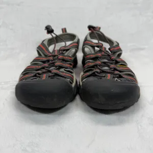 Keen Waterproof Water Newport Hiking Sandals Shoes Gray Orange Accent Size‎ 8 thumbnail 2
