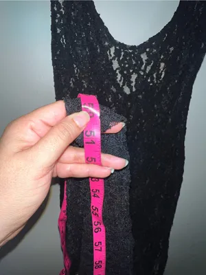 Vintage Victoria's Secret Small Black Lace Sleeveless Maxi Dress thumbnail 6