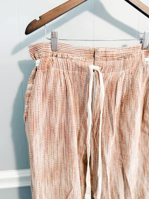 Free People Caraway Light At Sunrise High-Rise Cropped Pants thumbnail 2