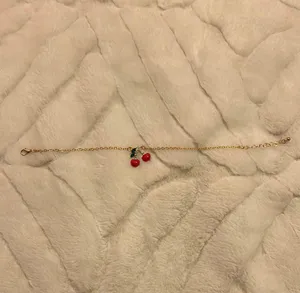 Cherry Anklet Gold thumbnail 2