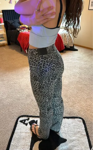 Robert Rodriguez Cheetah Jeans thumbnail 1