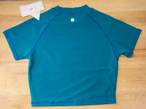BuffBunny Energy Surf & Turf Short Sleeve Crop Top Size L Large NWT thumbnail 4