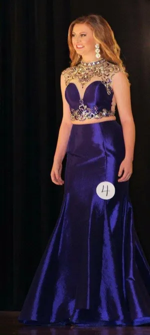 Prom dress Purple Size 4 thumbnail 2