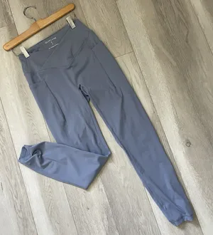 Blogilates Crossover Leggings skinny pull on womens Lavender (small) workout gym thumbnail 1