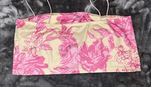Cute summer crop top Pink Size XS thumbnail 1