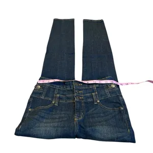 EUNINA skye super high rise stacked waist jeans thumbnail 3