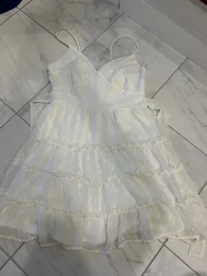 Altar'd State White Mini Dress thumbnail 1