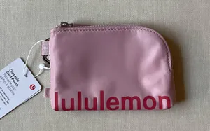 Lululemon Clippable Card Pouch - Pink Haze thumbnail 1