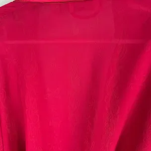 Gold label Victoria’s Secret robe fuchsia paisley floral sheer vintage medium thumbnail 8