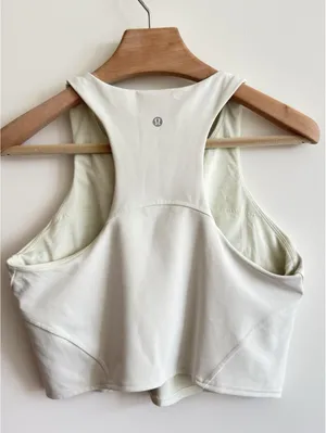 Lululemon Wunder Train Racerback Tank Top Kohlrabi Green Size 14 thumbnail 6