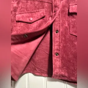 BLANK NYC & Free People vegan suede fringe jacket thumbnail 5