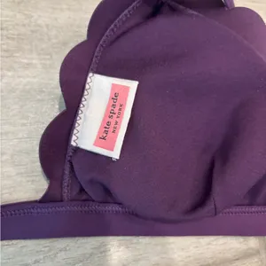 Kate Spade Scalloped Edge Dark Purple Bikini Set size‎ Medium thumbnail 10
