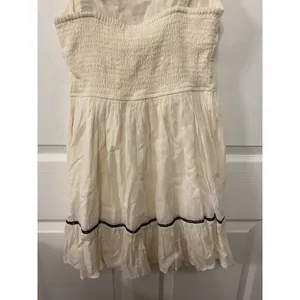 NWOT Band of the Free Indus Embroidered Boho Ruffled Tiered Dress, S thumbnail 7