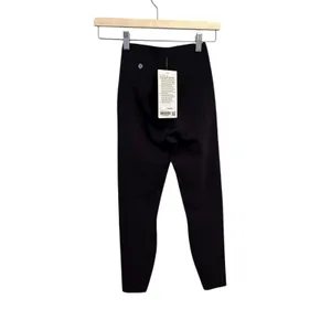 Lululemon Glow Up Tight High Rise 25” Black Size 4 NWT Authentic thumbnail 2