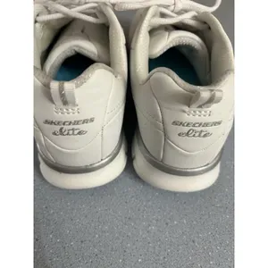 Skechers Womens Elite 11798 White Casual Shoes Sneakers Size 8 Comfort Walking thumbnail 6