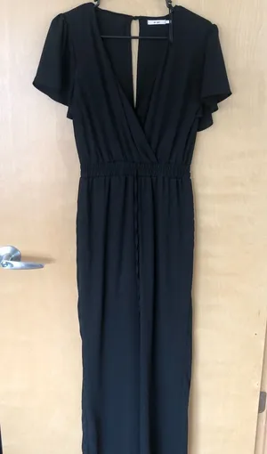 mi ami black jumpsuit Size M thumbnail 1