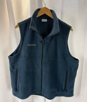 Columbia Fleece Full Zip‎ Vest Women's Size 1X EUC 638 thumbnail 1
