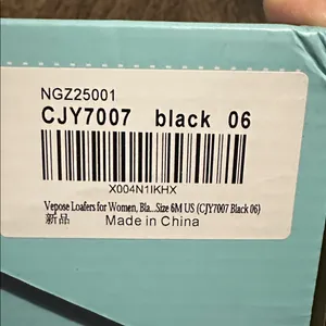 Vepose Women's Elegant Black Flats Size 6 thumbnail 4