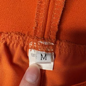Unbranded Orange Lined Athletic Running Gym Shorts Size Medium Womens thumbnail 2