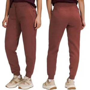 Lululemon Scuba High-Rise Jogger Pants Sz‎ 12 in Smokey Red thumbnail 2