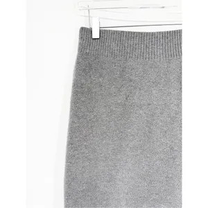 Anthropologie Maeve Knit A-Line Pull On‎ Mini Skirt Women's M Gray Quiet Luxury thumbnail 4