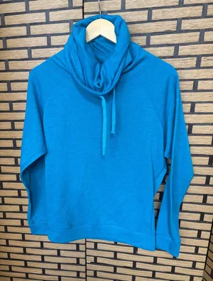 Nike Blue Cowl Neck Sweatshirt‎ Size XS thumbnail 1