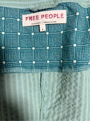 Free People Long Sleeve Darcy Jacket Size Small Maine Green thumbnail 9