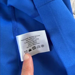 Coolibar blue freestyle, short sleeve rash guard large UPS 50+ women​ thumbnail 7