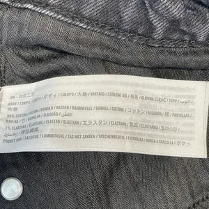 Abercrombie & Fitch The 90s Relaxed High Rise Black Straight Denim Jeans Size 33 thumbnail 5