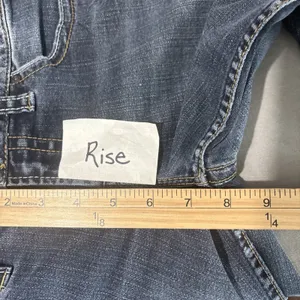 Silver Frances Jeans Size 28 33 Blue Denim Embroidered Pockets Bootcut Low Rise thumbnail 12