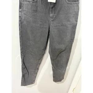American Eagle Mom Jeans Women's ‎ Strigid Stretch Dark Wash Size 8 R thumbnail 4