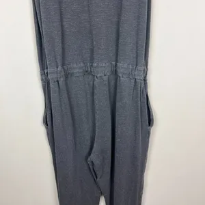 Sundry 2 Jumpsuit Womens Medium‎ Gray Jogger Sleeveless Drawstring Casual Lounge thumbnail 11