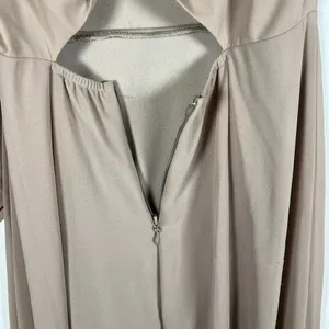 Show Me Your Mumu Tan‎ Lauren Tie Maxi Dress Women's Size Small Wedding Formal thumbnail 9