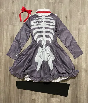 Skeleton Halloween Costume Size XS thumbnail 4
