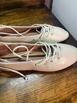 Time and tru tan lace up flats size 8 thumbnail 3