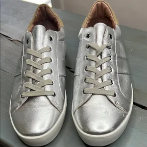 JOIE Silver Women's Sneakers thumbnail 6